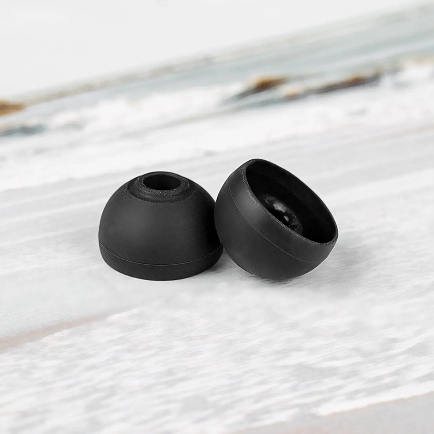 24 PCS/12 Pairs Earbud Tips, Replacement Ear Bud Rubber Tips, Silicone IEM Tips for kz zs10 pro, zs10 pro x, zsn pro x, zsn pro, Castor, edx pro, zar, zst, dqs, zas, ccz Melody (Black, S/M/L)