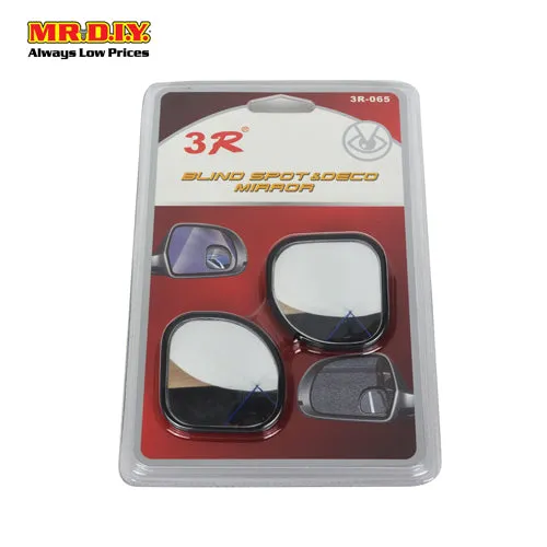 3R Reverse Rear View Angle Car Blind Spot (2pcs) (4 x 4cm)