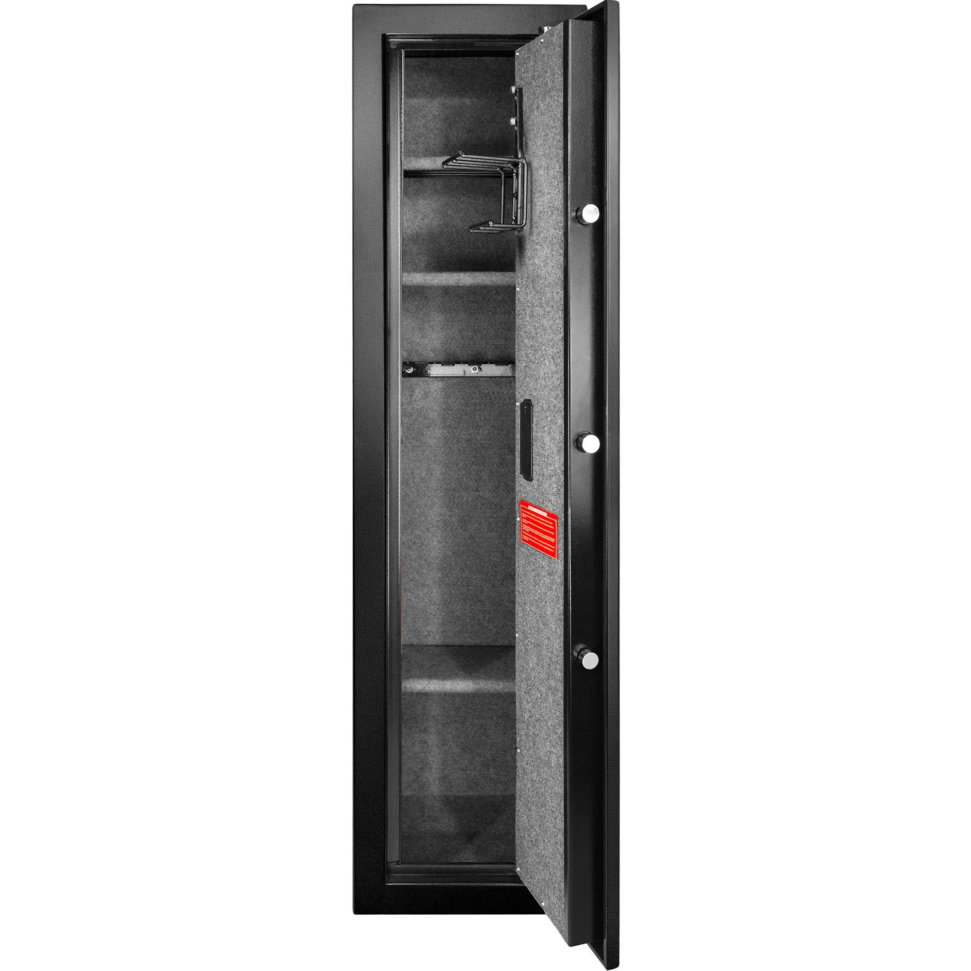 5.51 Cubic Ft Tall Biometric Rifle Safe - Black by Couch.com