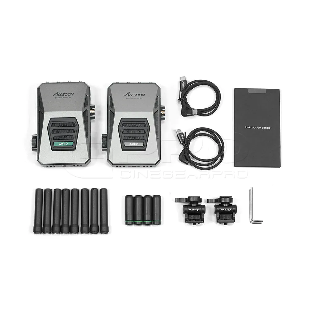 Accsoon CineView Master 4K SDI/HDMI Wireless Transmisson System (TX RX)
