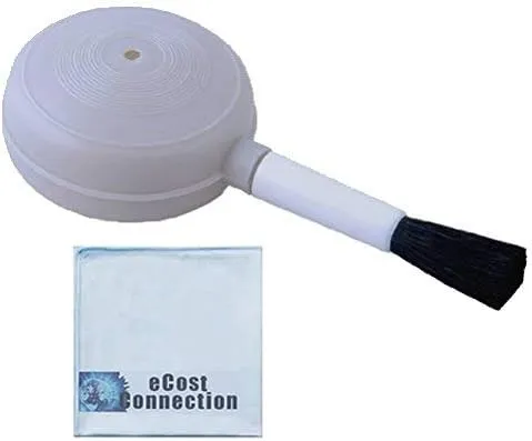 Air Dust Blower and Soft Brush for Digital Camera Lenses, LCD Screens and Cleaning Keyboards.