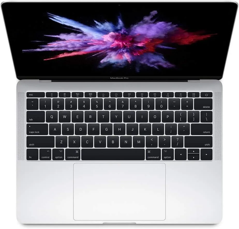 Apple 13.3" MacBook Pro (Mid 2017), 227ppi Retina Display, Intel Core i5 2.3GHz, 256GB PCIe SSD, 8GB DDR3, 802.11ac, Bluetooth, macOS Sierra, Silver (Renewed)