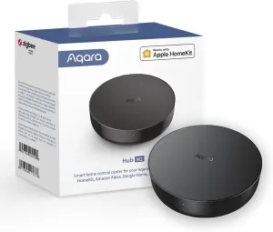 Aqara Smart Hub M2 (2.4 GHz Wi-Fi Required), Smart Home Bridge for Alarm System, IR Remote Control, Home Automation, Supports Alexa, Google Assistant, Apple HomeKit and IFTTT