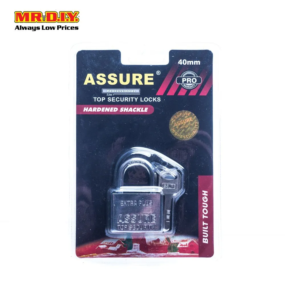 ASSURE Heavy Duty Padlock (40mm)