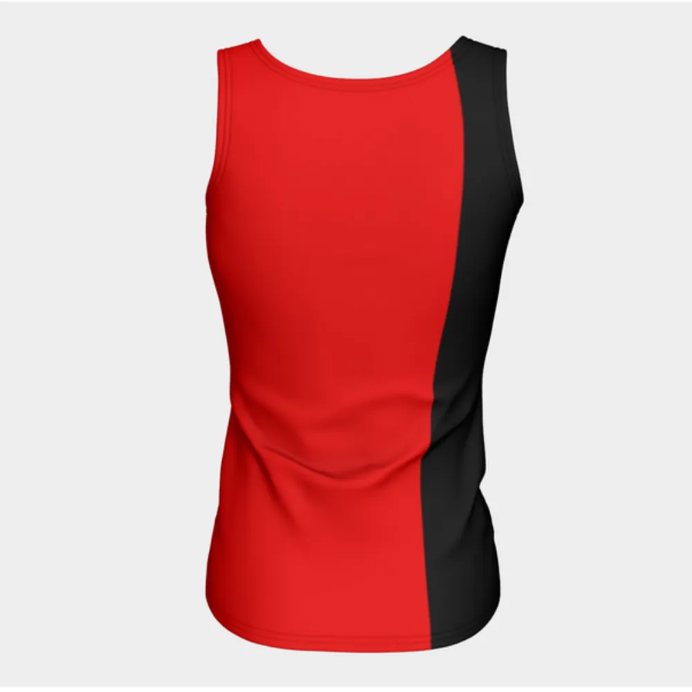 Bauhaus Circles Fitted Tank Top