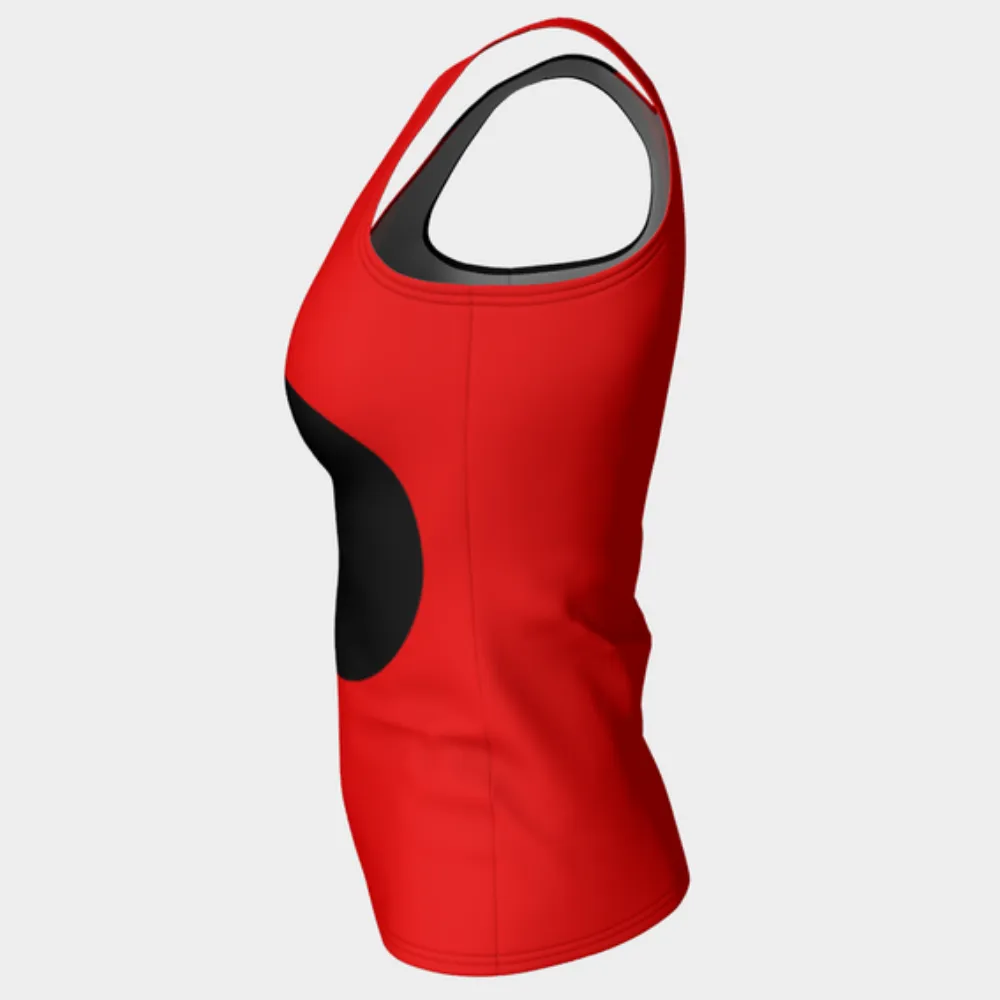 Bauhaus Circles Fitted Tank Top