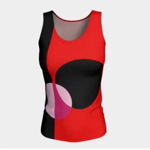 Bauhaus Circles Fitted Tank Top