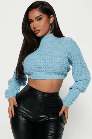 Be My Baby Sweater - Blue
