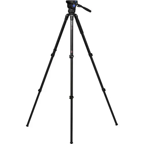 Benro A373F Series 3 Aluminium Video Tripod and BV4 Head