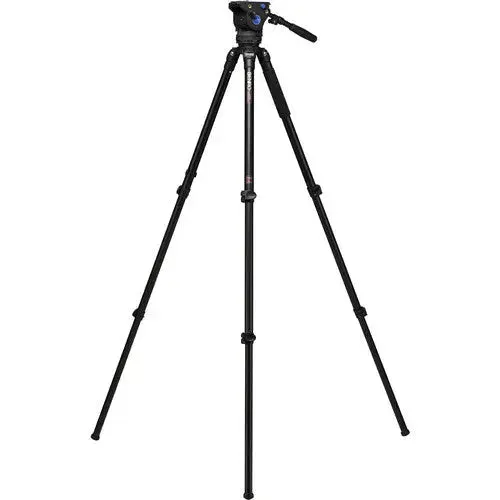 Benro A373F Series 3 Aluminium Video Tripod and BV6 Head