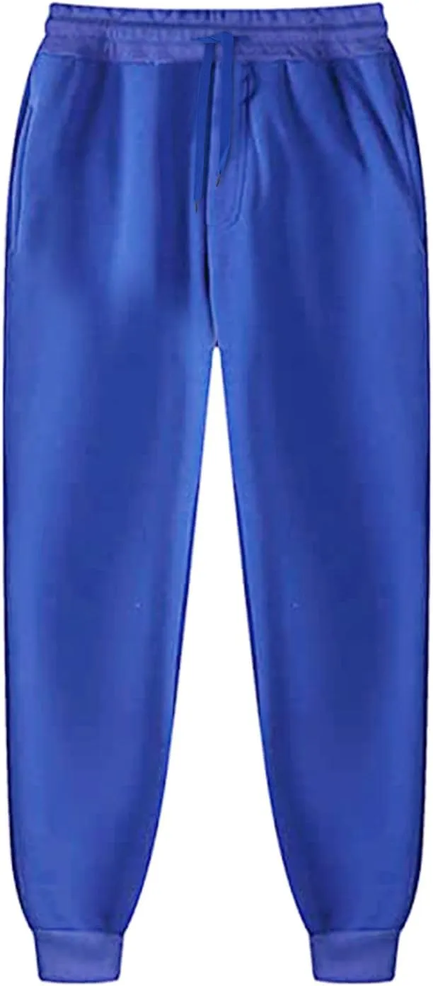 Big and Tall Sweatpants for Men Loose Fit Open Bottom Sweatpants Straigh Cargo Pants for Men Mens Fashion Cargo Pants