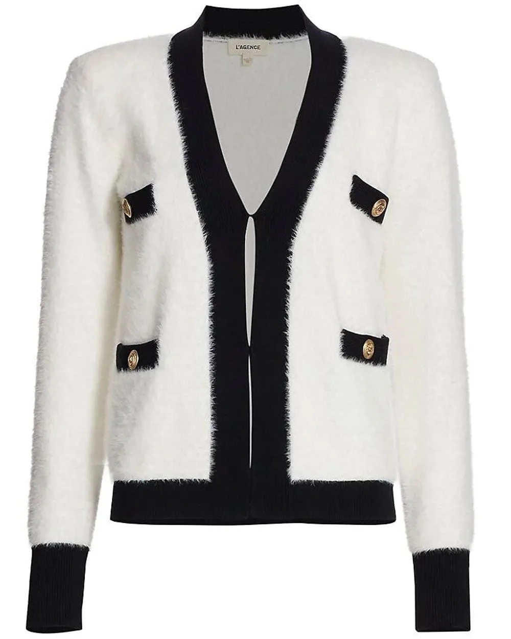 Black and White Kai Cardigan