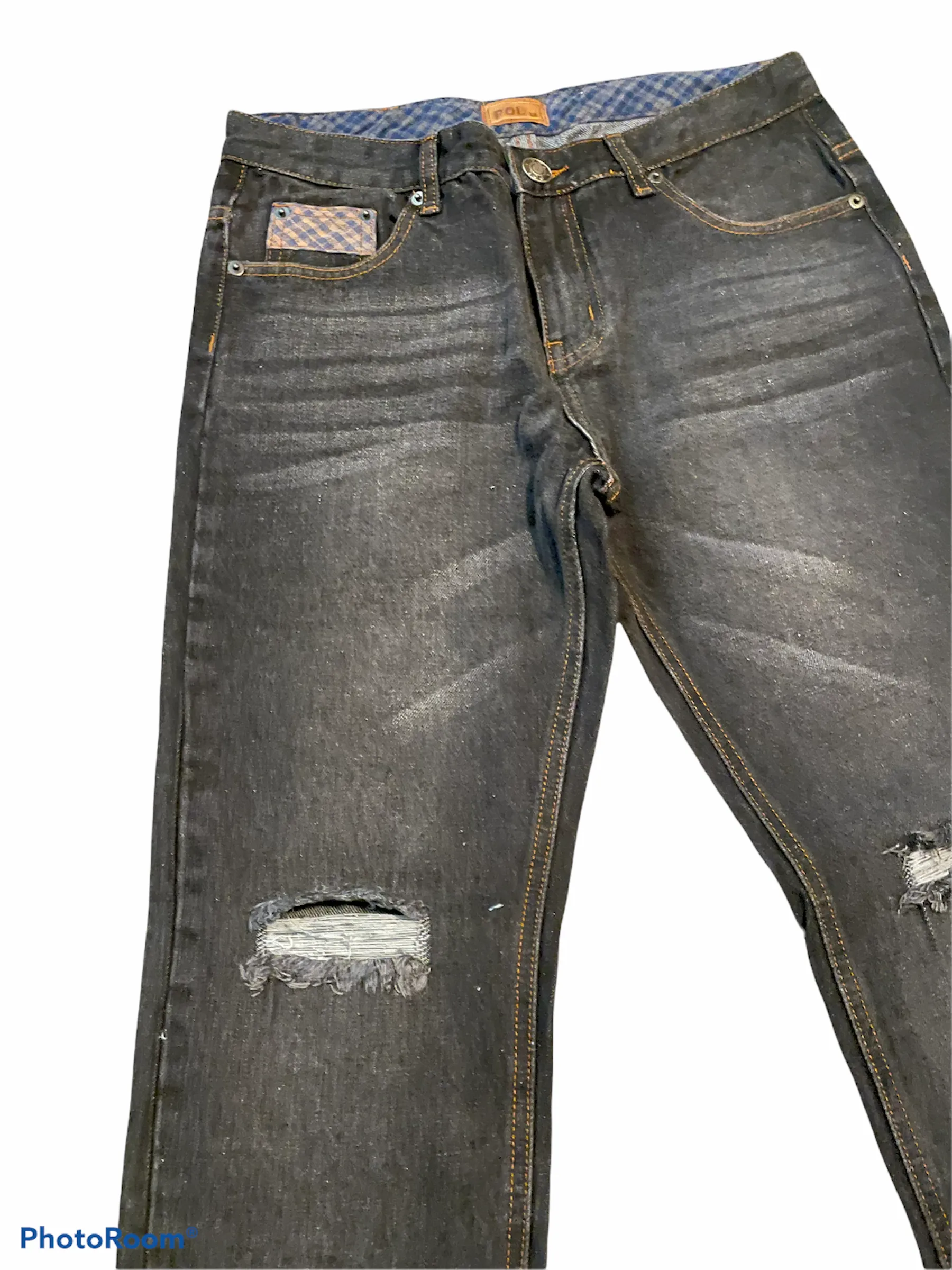 Black Washed Jeans