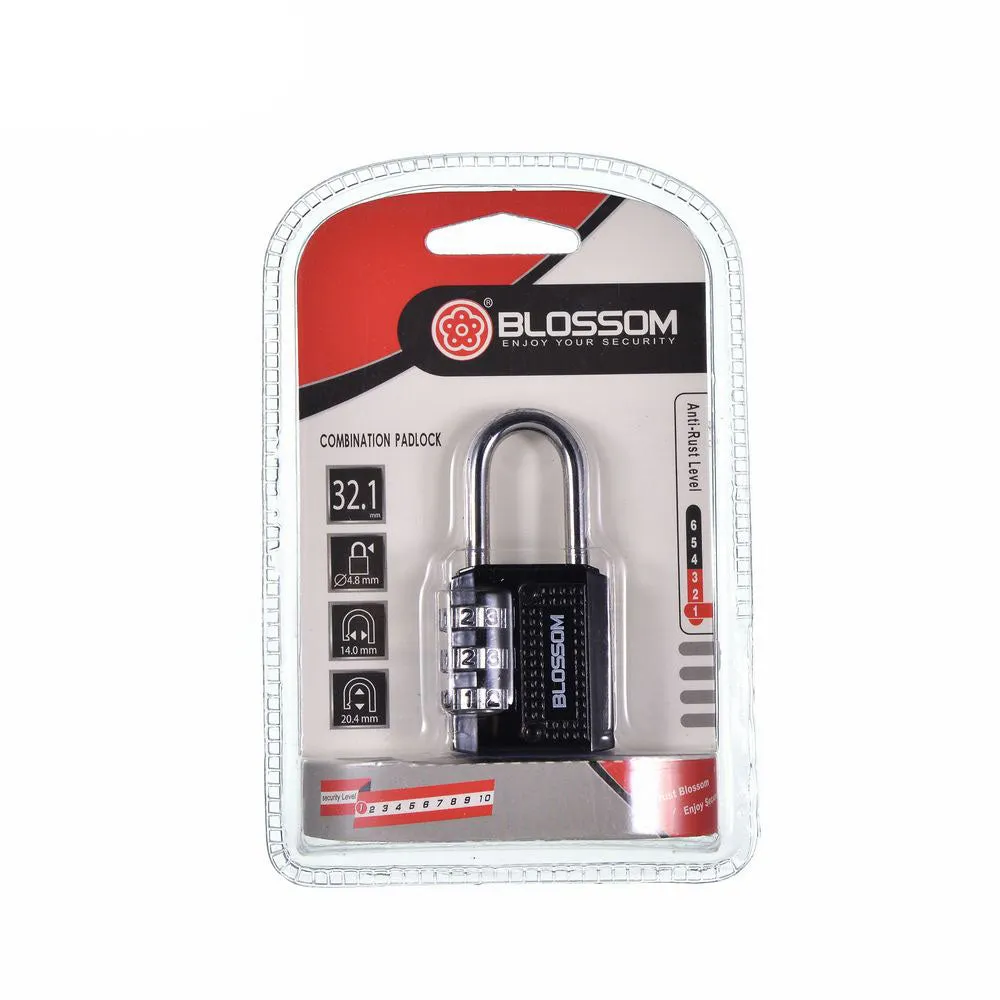 BLOSSOM Combination Padlock 32.1mm