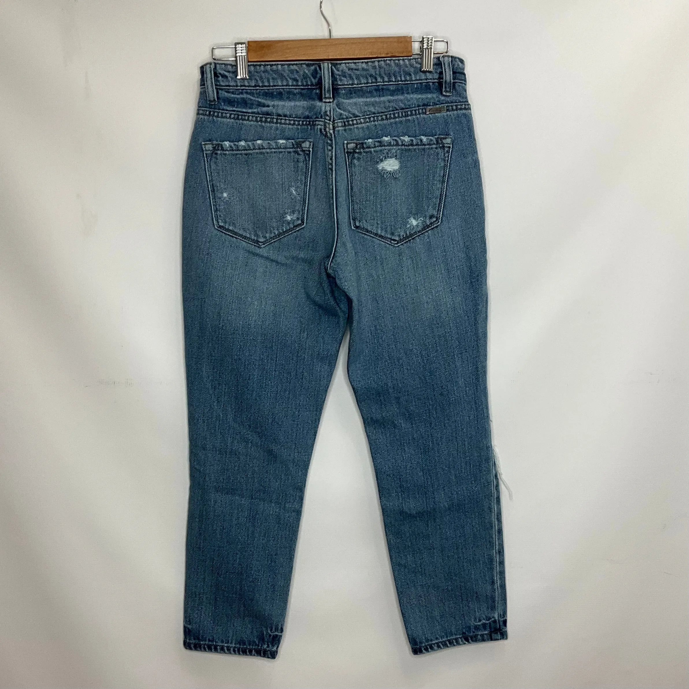 Blue Denim Jeans Cropped Kancan, Size 6