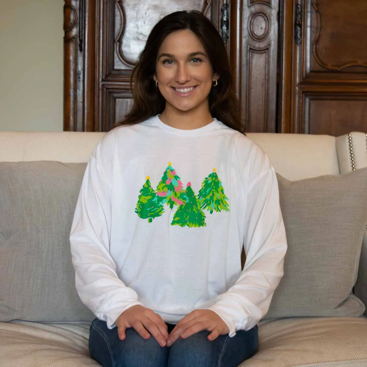 Celebration Christmas Tree, Long Sleeve Tee