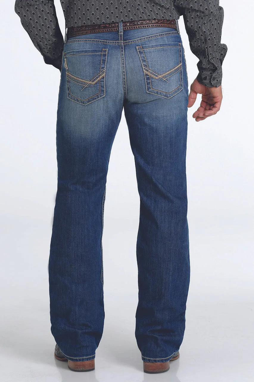 CINCH Grant Mid Rise Relaxed Denim Boot Cut Jeans
