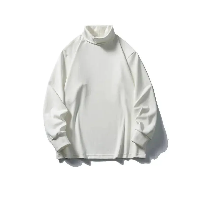 Classic High-Neck Long Sleeve T-Shirts