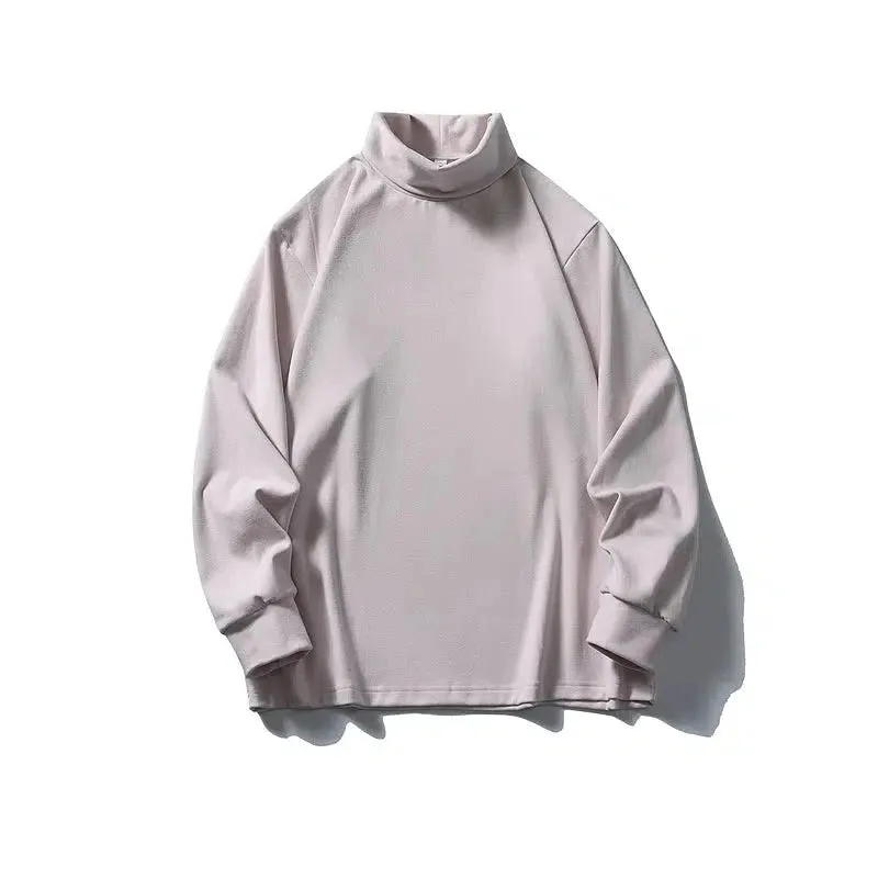 Classic High-Neck Long Sleeve T-Shirts