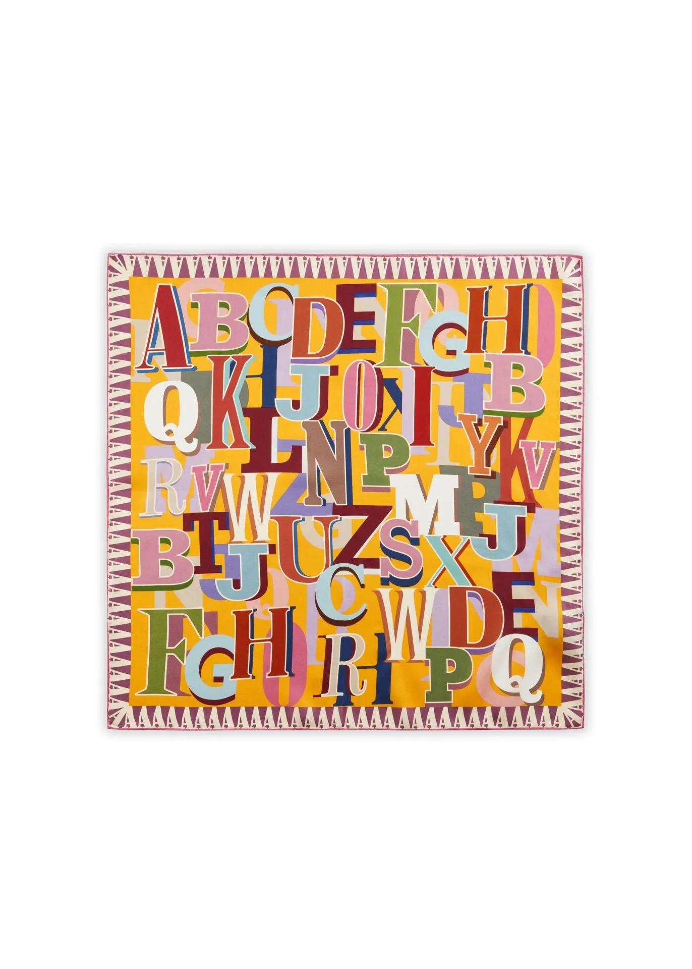 Codello Small Silk Scarf ABC