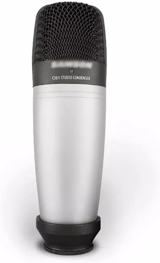 Condenser Microphone, Used for Recording Vocals, Acoustic Instruments and Drums, No Shell Sound Microphone