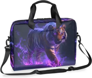 Cool Tiger Laptop Bag 15.6 Inch Waterproof Laptop Sleeve Case with Shoulder Straps Computer Case Cover Slim Briefcase for Men and Women