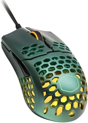 Cooler Master MM711 Wilderness Limited Edition Gaming Mouse with Lightweight Honeycomb Shell, Ultraweave Cable, 16000 DPI Optical Sensor, and RGB Accents