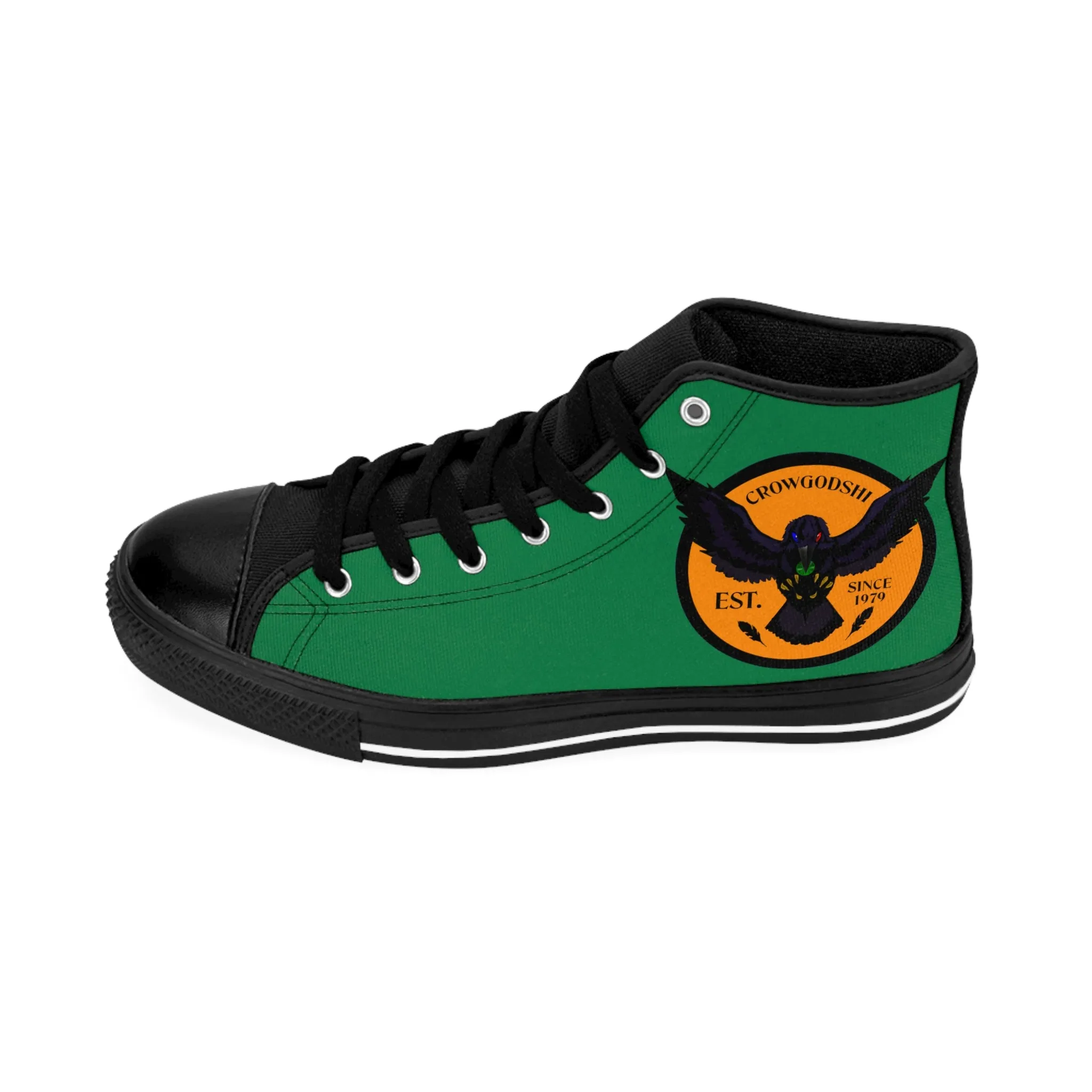 Crowgodshi 2nd Gen. High-Tops, ORANGE LOGO