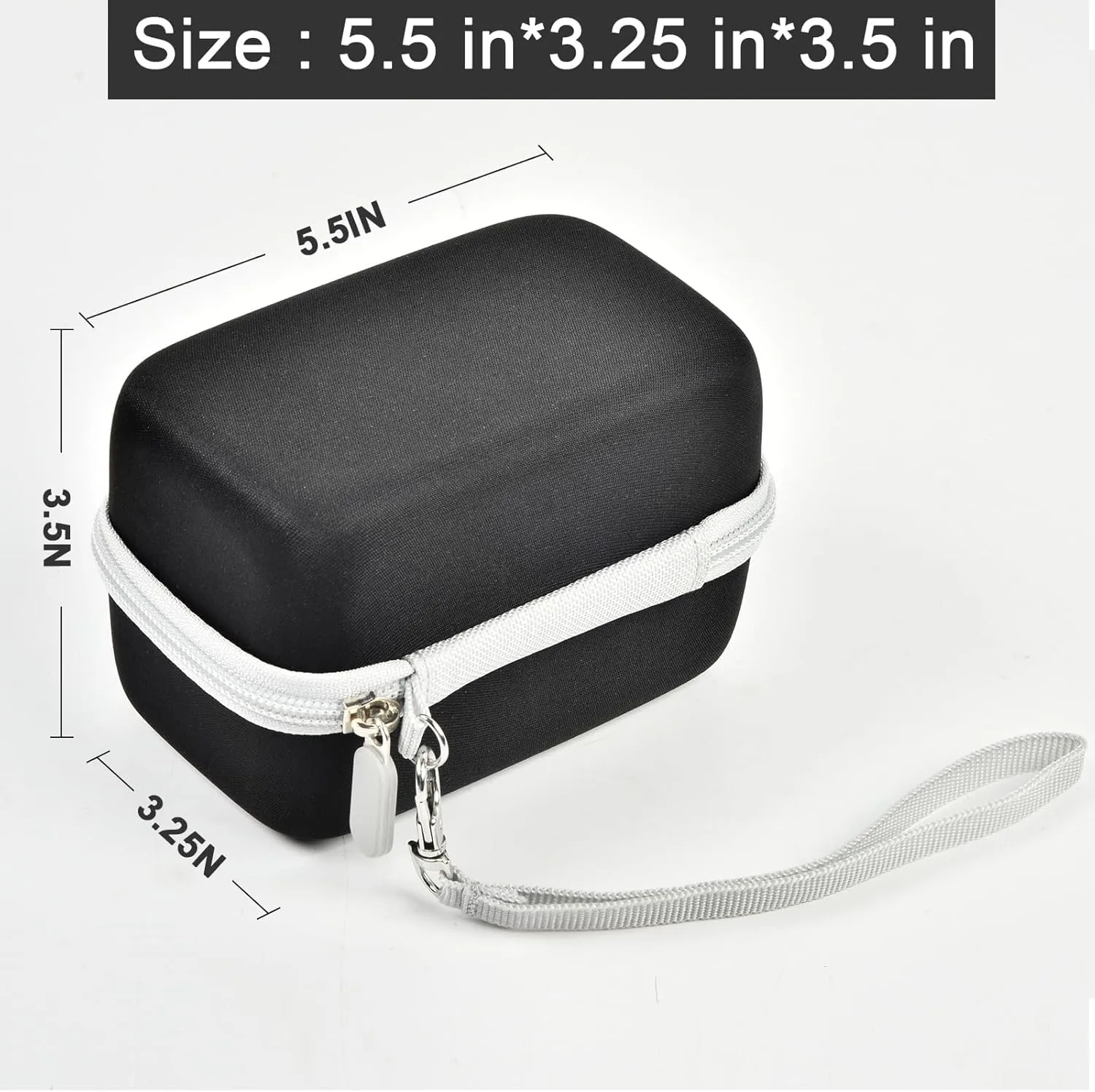 Digital Camera Case Compatible with KODAK EKTAR H35 H35N Half Frame Film Camera, Storage Holder Organizer for Kodak Ultra F9 M35 M38 Paper Shoot kamera, 35mm Film Rolls (Box Only) - Black