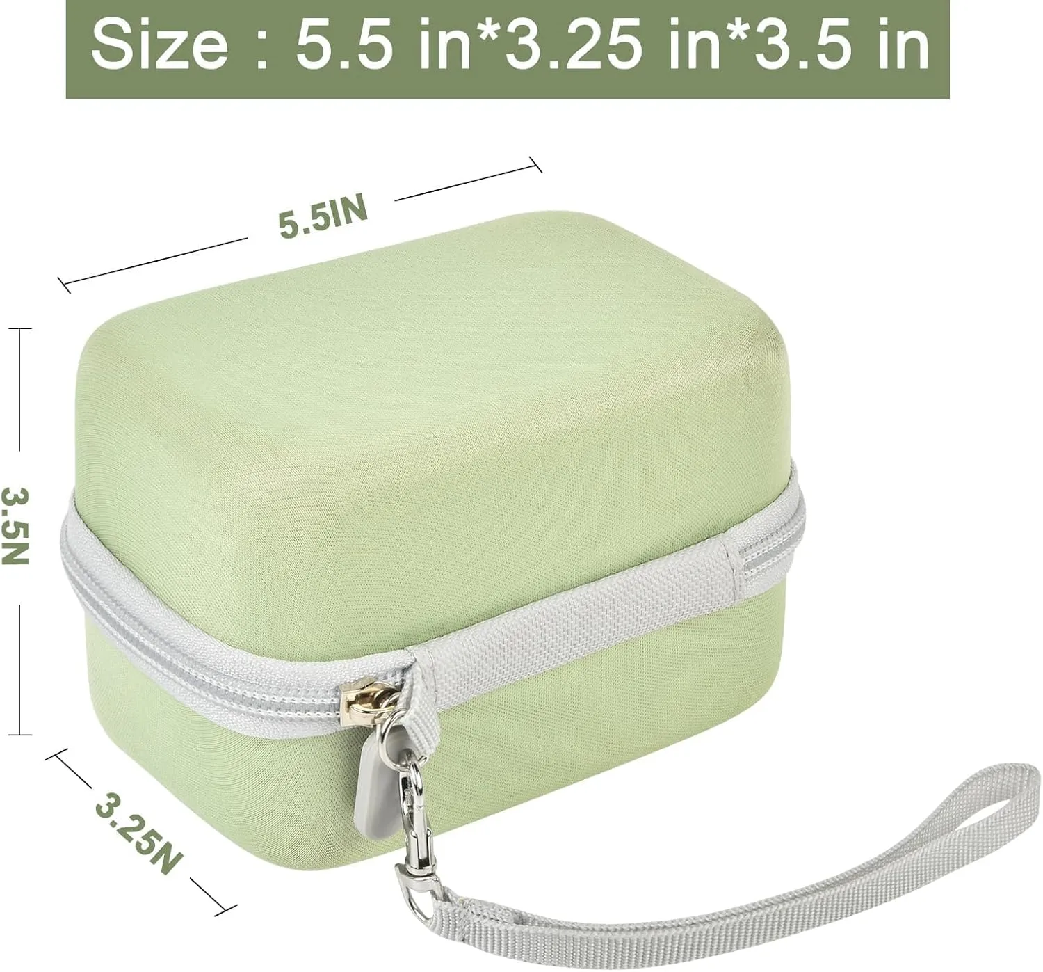 Digital Camera Case Compatible with KODAK EKTAR H35 H35N Half Frame Film Camera, Storage Holder Organizer for Kodak Ultra F9 M35 M38 Paper Shoot kamera, 35mm Film Rolls (Box Only) - Green