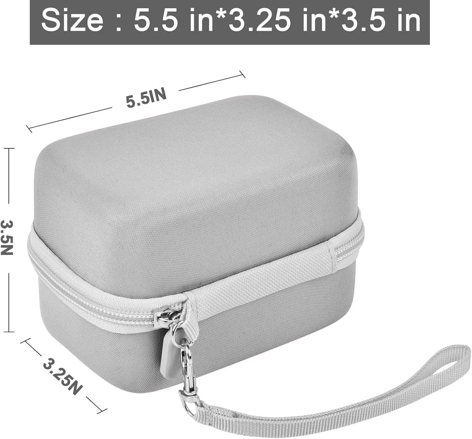 Digital Camera Case Compatible with KODAK EKTAR H35 H35N Half Frame Film Camera, Storage Holder Organizer for Kodak Ultra F9 M35 M38 Paper Shoot kamera, 35mm Film Rolls (Box Only) -Grey