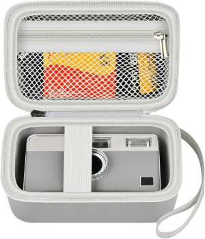 Digital Camera Case Compatible with KODAK EKTAR H35 H35N Half Frame Film Camera, Storage Holder Organizer for Kodak Ultra F9 M35 M38 Paper Shoot kamera, 35mm Film Rolls (Box Only) -Grey