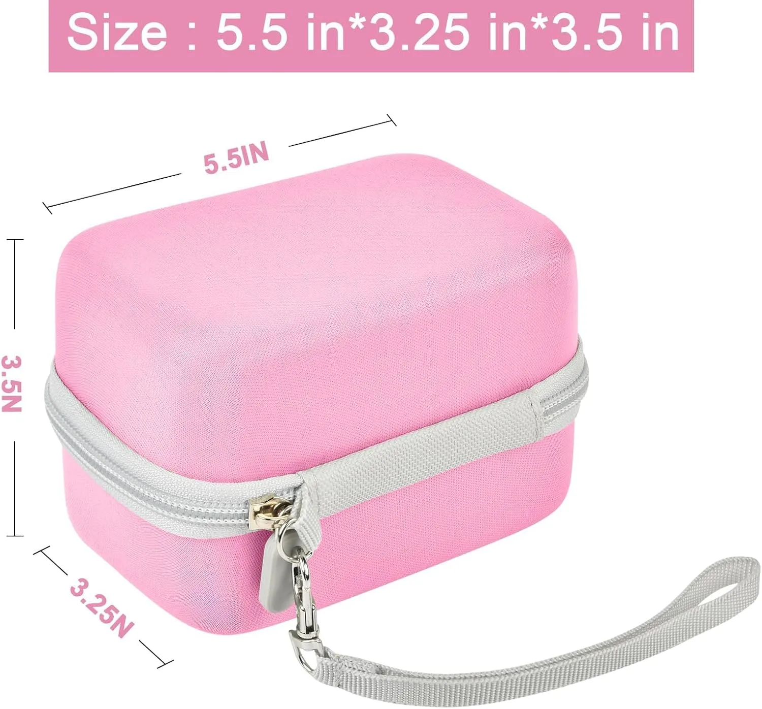 Digital Camera Case Compatible with KODAK EKTAR H35 H35N Half Frame Film Camera, Storage Holder Organizer for Kodak Ultra F9 M35 M38 Paper Shoot kamera, 35mm Film Rolls (Box Only) -Pink