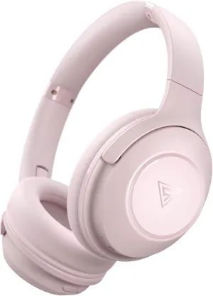 DOQAUS Bluetooth Headphones Over Ear Wireless Headphone, 70H Playtime and 3EQ Modes with Mic, HiFi Stereo Sound, Deep Bass, Memory Foam Cups, for Phone PC Travel Home Office
