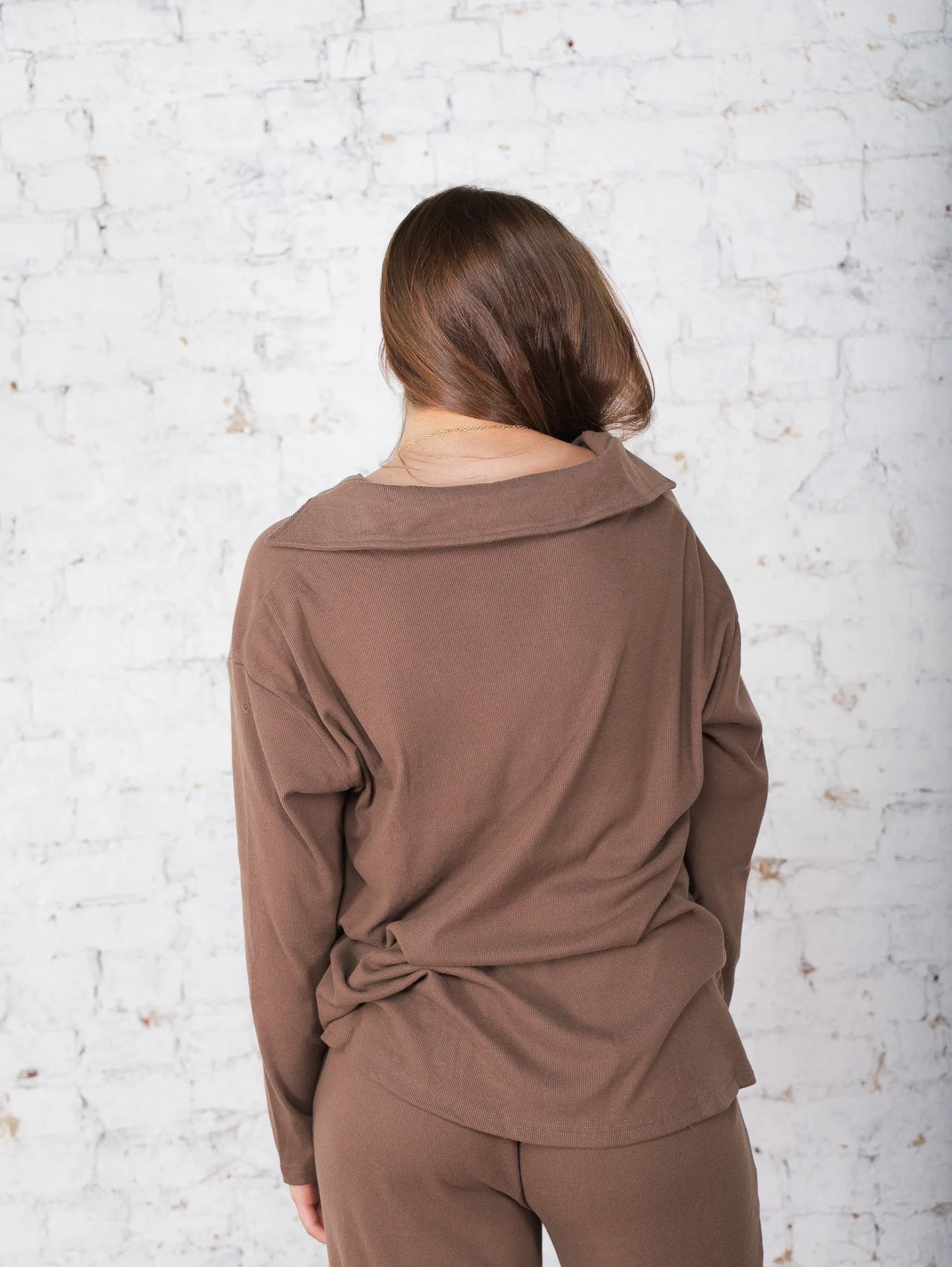Edith Collared Top