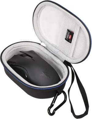 FBLFOBELI Gaming Mouse Case Compatible with Razer DeathAdder, Mamba, Naga/Logitech G402, G502, G602 Mouse/CASEMATIX Esports Mouse Lots Types Mouses, Travel Storage Mice Bag (Case Only)