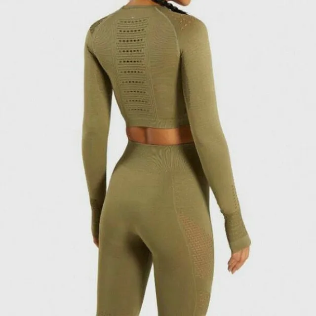 Flawless Knit Yoga Tops