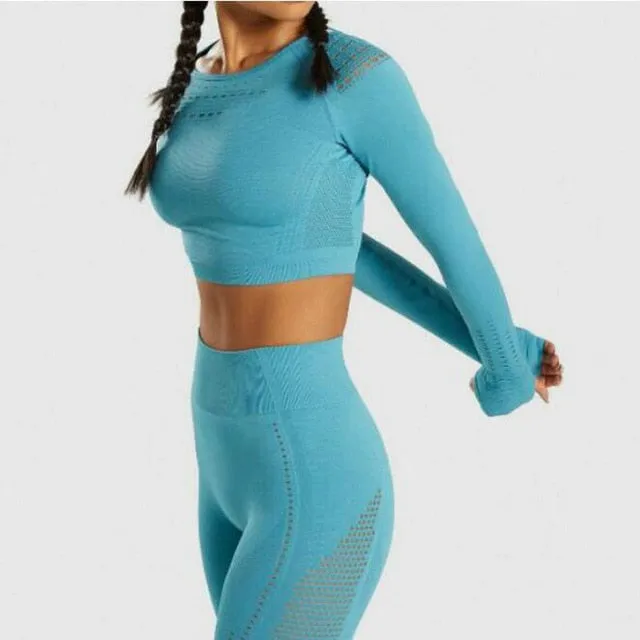 Flawless Knit Yoga Tops