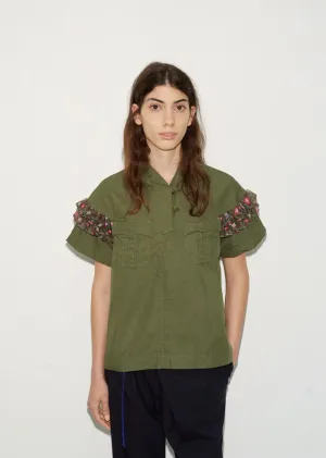 Frill Sleeve Blouse