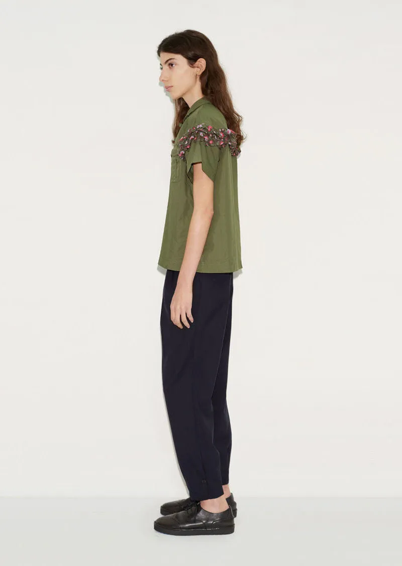 Frill Sleeve Blouse