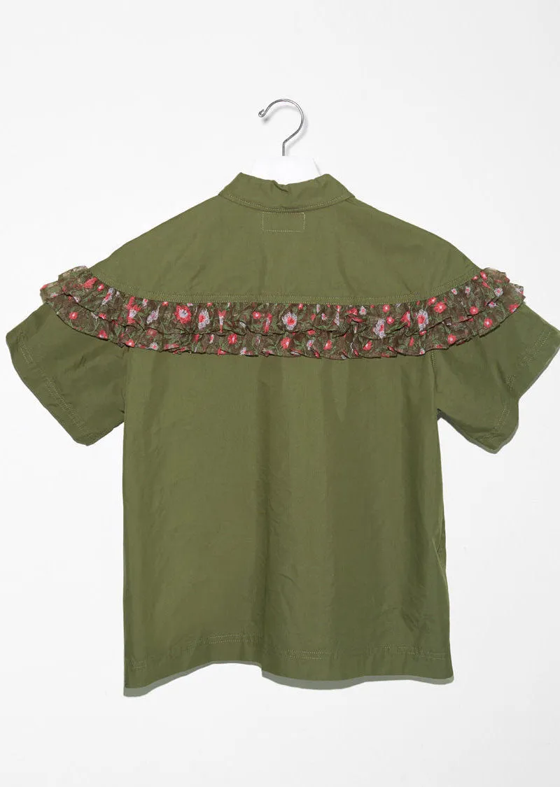 Frill Sleeve Blouse