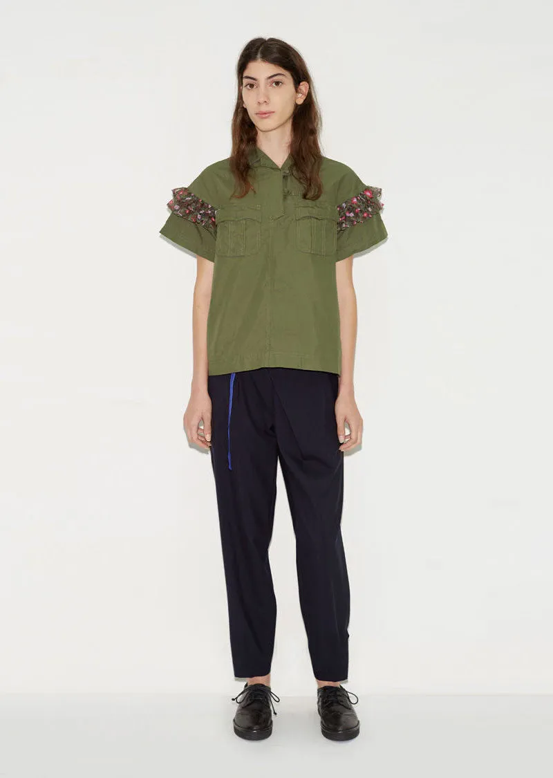 Frill Sleeve Blouse