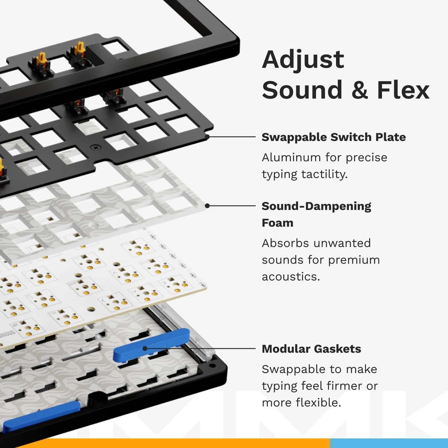 Glorious Gaming - GMMK 3 PRO HE: Wireless Gaming Keyboard Rapid Trigger, Hall Effect, Aluminum Body, 8K Polling Rate, Hotswap MX & Magnetic Switches, Adjustable Actuation, ANSI 75% Tenkeyless (Black)