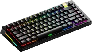 Glorious Gaming - GMMK 3 PRO HE: Wireless Gaming Keyboard Rapid Trigger, Hall Effect, Aluminum Body, 8K Polling Rate, Hotswap MX & Magnetic Switches, Adjustable Actuation, ANSI 75% Tenkeyless (Black)