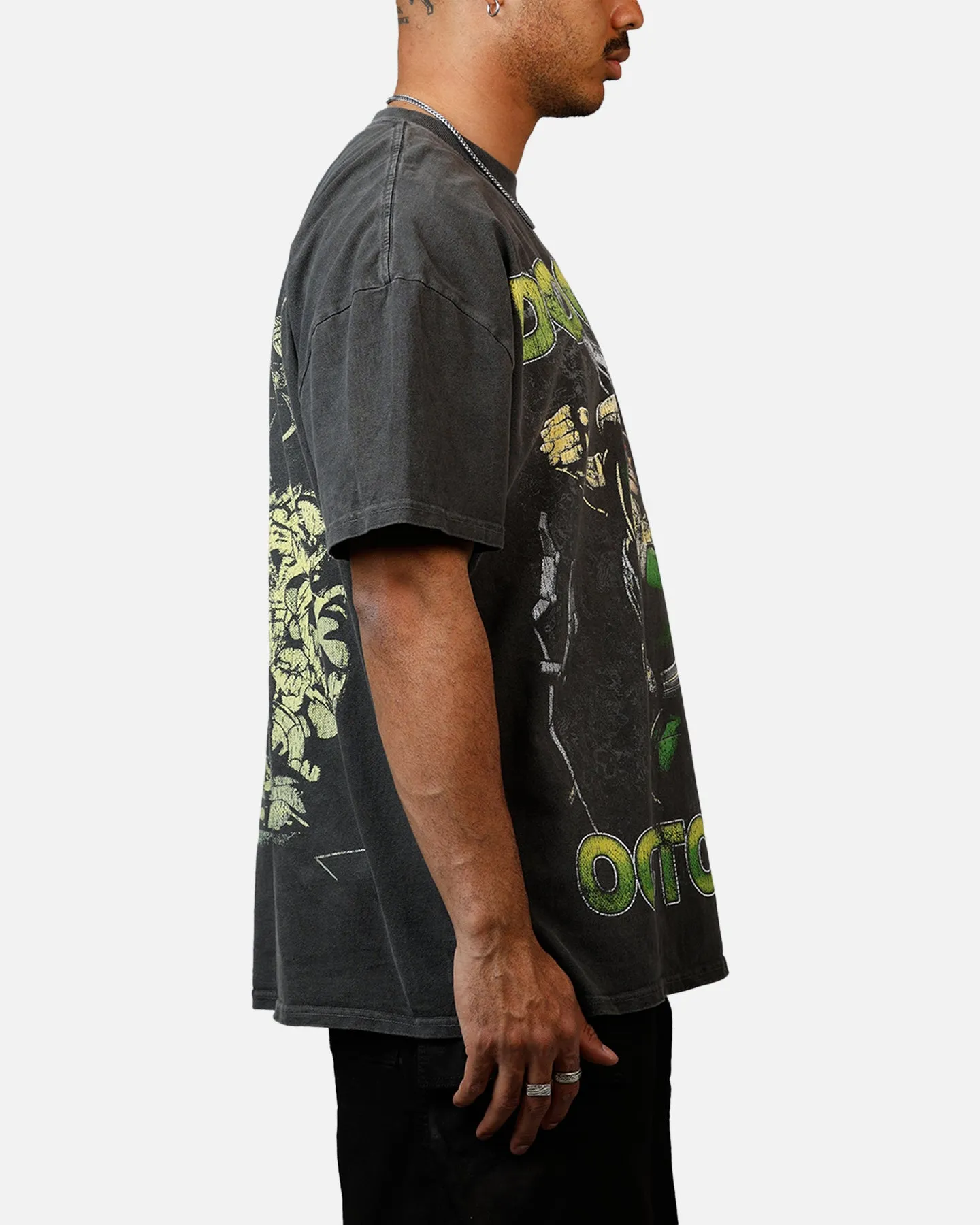 Goat Crew Marvel Sinister Six Doctor Octopus Heavyweight T-Shirt Black Wash
