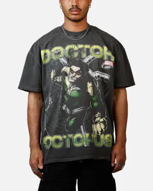 Goat Crew Marvel Sinister Six Doctor Octopus Heavyweight T-Shirt Black Wash
