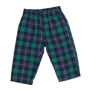 Green Tartan Baby Boys Jackson Pant