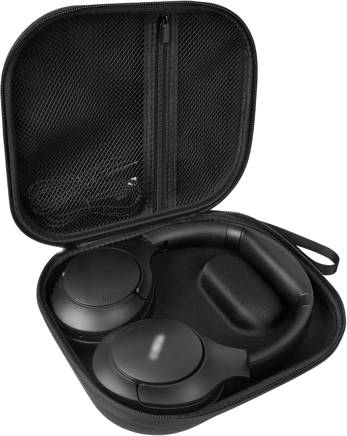 Headphone Case Compatible with BERIBES/for JBL Tune 510BT/ 720BT/ for Sony WH-CH520/ WH-CH720N/ WH-1000XM4/ for TOZO HT2 Noise Cancelling Headphones, Wireless Bluetooth Over Ear Earphone Bag (Black)