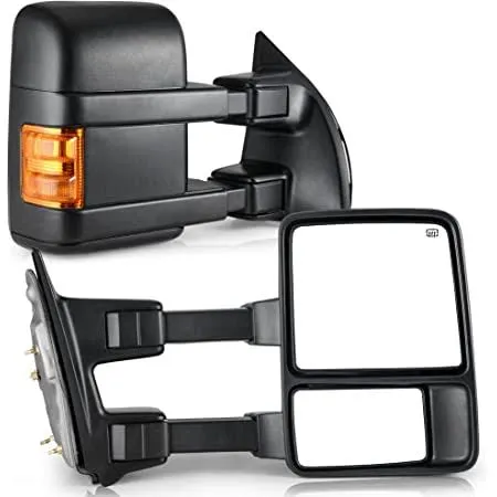 Heated Car/Truck Blind Spot Mirror with Turn Signal for Safe Driving