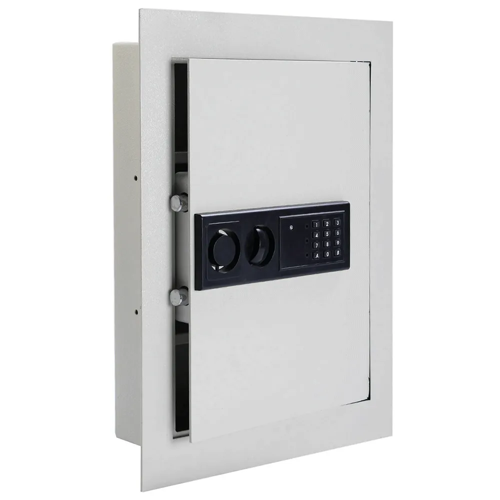 Heavy Duty Digital Recessed Wall Safe, Fireproof, Hidden, 0.8CF Storage